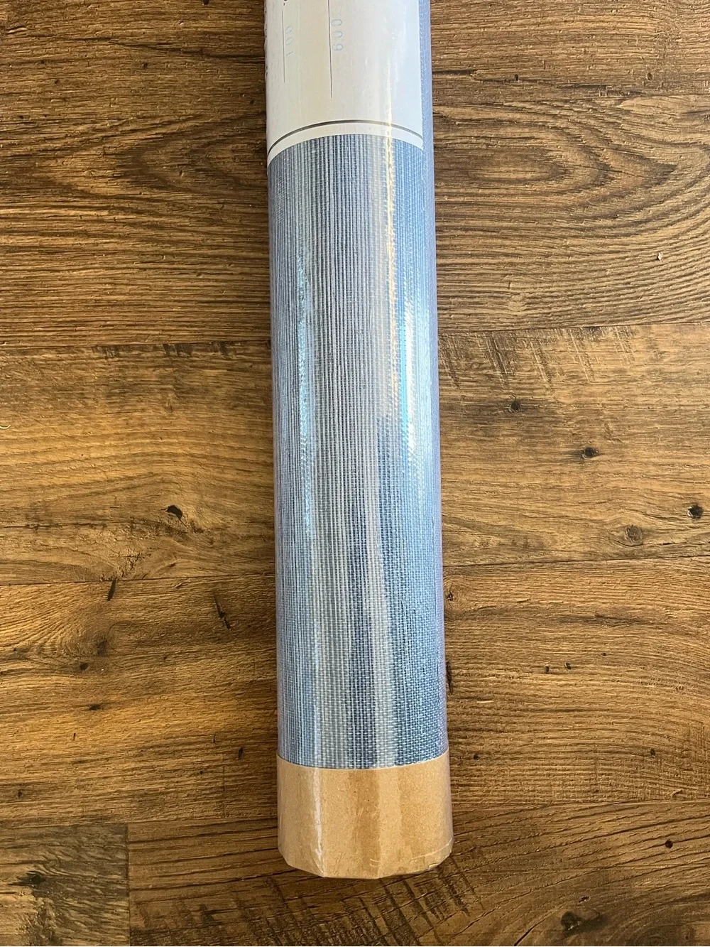 NWT PAPERWEAVES Natural Real Grasscloth Wallpaper Navy Blue 6863-52 Double Roll